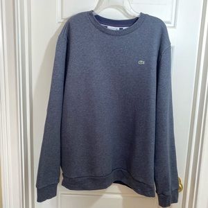 Lacoste Men’s Charcoal Gray Sweatshirt